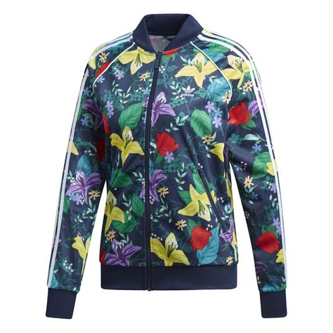 adidas trainingsjack dames bloemen|adidas trainingspak dames.